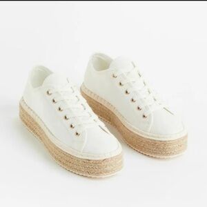 H&M Platform Espadrille Sneakers